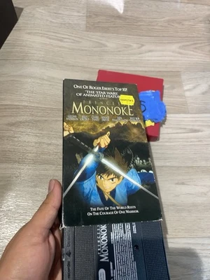 Princess Mononoke Dubbed VHS Tape Studio Ghibli 1997 (Very Good) Foto 1 de 2