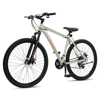27.5-Inch Mountain Bike 21 Speed w/Fat Tire and Dual Disc Brakes Steel Frame - Image 1 of 4