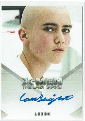 X-Men 3 The Last Stand Movie 2006 Autograph Card Cameron Bright as Leech Auto - Image 1 of 2