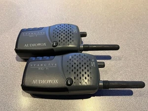 AS IS NOT WORKING Stargate SG-1 Promo Walkie Talkies Rarität selten Merch TV Audio Vox - Bild 1 von 4