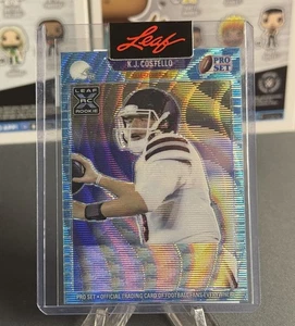 2021 Leaf Pro Set KJ Costello 1/1 Unsigned Proof Blue Wave Mississippi State RC - Picture 1 of 3