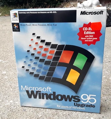 Microsoft Windows 95 Actualización PC Edición CD-ROM RARO SELLADO DE FÁBRICA NUEVO Foto 1 de 4