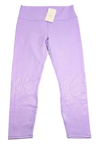 Fabletics PowerHold 7/8 High Waist Leggings XL Lila Kompression Neu mit Etikett - Bild 1 von 9