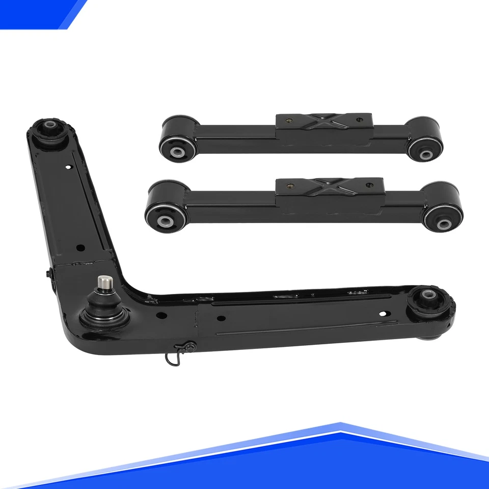 3Pcs For Jeep Liberty 2004 2005 2006 2007 Rear Upper Lower Control Arm Kit - Image 1 of 4