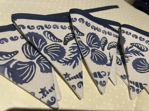 Emma Bridgewater Seashells Fabric Bunting - Picture 1 of 9