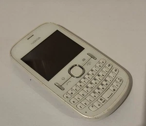 Telephono cellulare originale Nokia Asha 201 bianco (sbloccato) - Foto 1 di 4