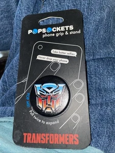 Authentic PopSockets Transformers Autobot Icon PopSocket Pop Socket Phone Holder - Photo 1 sur 1