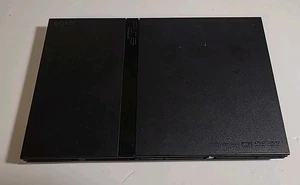 PlayStation 2 PS2 Slim Black Console Only Tested Working Good! - Picture 1 of 3