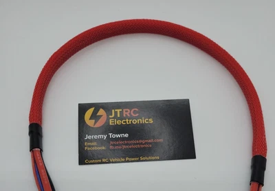 RC Lipo Battery Charge Lead 5mm XT90 Hi Amp 10Awg 24" wire - Image 1 of 3