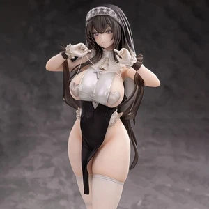 Sexy Hentai Anime Monja Ecchi Figura Juguete Edición Limitada Modelo Estatua Nuevo 26cm - Imagen 1 de 7