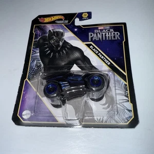2021 Hot Wheels Black Panther Character Car Version New Marvel - Picture 1 of 3
