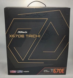 ASRock B650E Taichi AM5 ATX Motherboard – Open Box, Ships in X670E Box - FAST SH - Picture 1 of 11