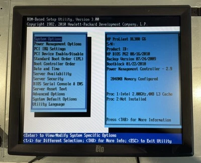 HP ProLiant DL380G6 Xeon Server - 2GHz Proc, 2GB RAM - Image 1 of 4