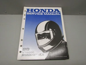 HONDA MANUAL DE SERVICIO 1988 VT600C SHADOW VLX - Imagen 1 de 1