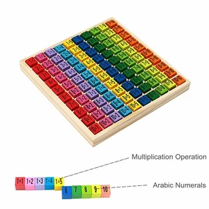 Montessori Spielzeug Einmaleins Mathematik Lernspiel Kinder Geschenk Zahlen Toy` - Bild 1 von 7