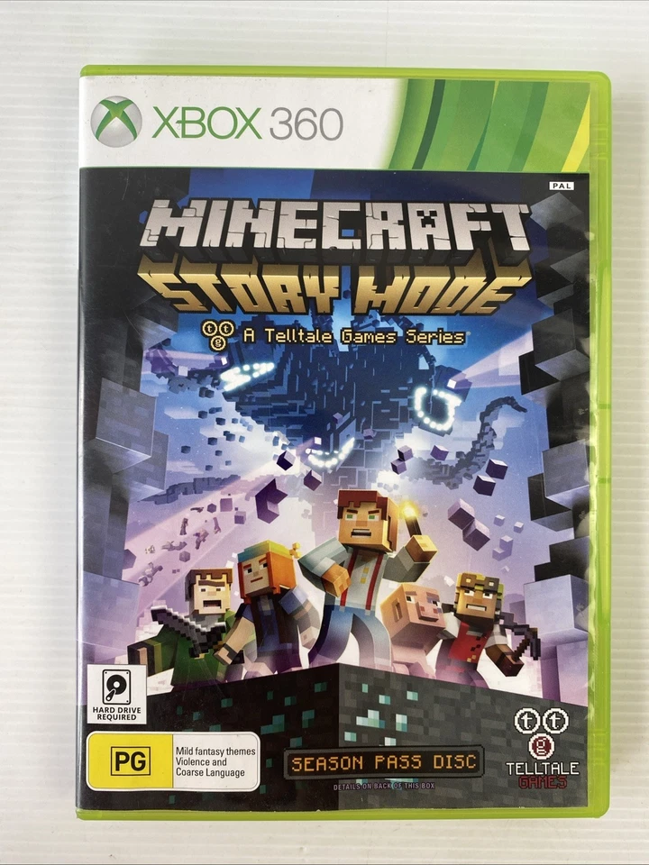 Minecraft Story Mode: A Telltale Game Series - PAL  Xbox 360 - Very Good Cond - Image 1 of 4