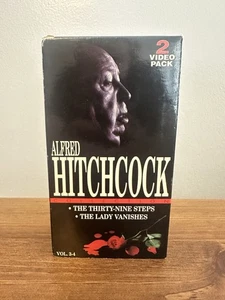 Alfred Hitchcock The Lady Vanishes / The Thirty Nine Steps VHS Two Pack - Picture 1 of 4