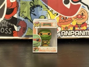Funko Bitty Pop! TMNT Michelangelo #62 - 2.5cm Tall - Picture 1 of 4