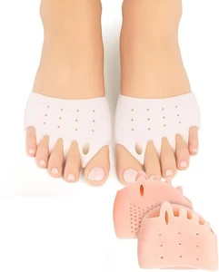 Toe Separator Bunion Corrector Silicone Straightener Orthopedic Spacer - Picture 1 of 38
