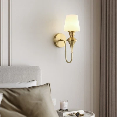 Bedroom Wall Lamp Copper Home Wall Light Hallway Wall Lights Indroor Wall Lamps - Image 1 of 4