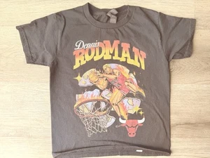 Dennis Rodman Graphic T Shirt Youth Size 8 Chicago Bulls - Picture 1 of 5