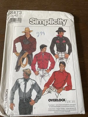 9 patrones de costura vintage McCall's Butterick estilo simplicidad vaquero Foto 1 de 4