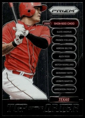 Panini Prizm #1 Shin-Soo Choo 2014 Top of the Order Foto 1 de 2