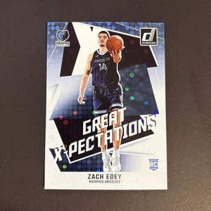 2024-25 Panini Donruss - Great X-Pectations Zach Edey #13 Disco (RC) - Bild 1 von 2