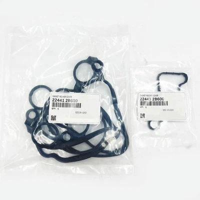 Valve Cover Gasket Set fits Hyundai Accent Elantra VELOSTER Kia Rio Soul PL 1.6L Foto 1 de 4