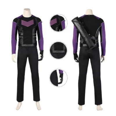 Hawkeye Clint Barton Costume Cosplay Suit Ver2 - Image 1 of 4