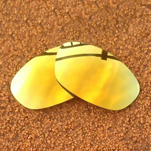 Polarized Lenses Replacement for-OAKLEY Twenty XX 2012 - 24K Golden Mirror - Picture 1 of 5