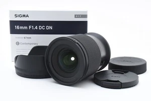 SIGMA Contemporary 16mm F/1.4 DC DN Lens for Canon RF-Mount From JAPAN [MINT] - Picture 1 of 13