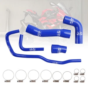 Kit tubo raffreddamento del radiatore in silicone per BMW H7000RR 2019-23 BLU SY - Bild 1 von 13