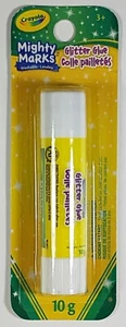 Crayola Mighty Marks Glitter Glue Stick 10g Fun Crafts Art School - Photo 1 sur 6