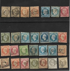 Francia. Conjunto de 48 sellos clasicos usados. Alto valor de catalogo - Picture 1 of 2
