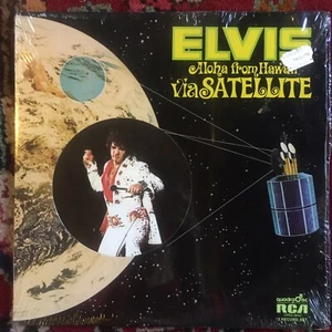 ELVIS Aloha From Hawaii - SEALED & MINT! 1973 First Press RCA Quadradisc 2-LP - Picture 1 of 2