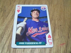 JOHN VANDERWAL ROOKIES PLAYING CARD 1993 U.S.PLAYING CARDS BASEBALL CARD - Picture 1 of 1