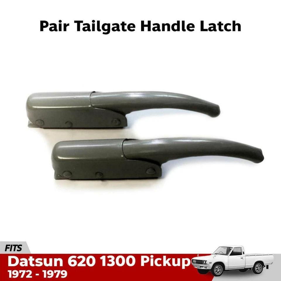 Tailgate Cargo Door Handle Latch Pair Fits Datsun 620 Pickup Truck 1972-79 EBEZ Foto 1 de 4