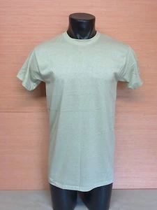 2 Pack of US Military Issue Sand Tan Short Sleeve Uniform T-Shirts Size Medium - Picture 1 of 4