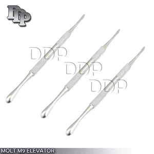 3 GRADO TEDESCO MOLT PERIOSTEAL M9 CHIRURGIA DENTALE ESTRAZIONE ESTRAZIONE ASCENSORE - Foto 1 di 3