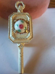 SELTENE JEANNE WEISS UND MARMOR VINTAGE BROSCHE... - Bild 1 von 4