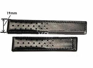 TAG HEUER CARRERA black strap 19mm FC6182 genuine WV211.. CV211.. WAR21..WAS21..
