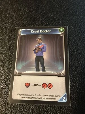 Clank In Space Cruel Doctor Promo Card Board Game Deck Building Renegade Games - Image 1 of 2