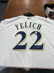 Milwaukee Brewers Christian Yelich Autographed Authentic Jersey - Picture 1 of 3