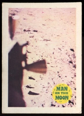 Trade Card, A&BC Chewing Gum, MAN ON THE MOON, 1970, What They Left Behind - Image 1 of 2