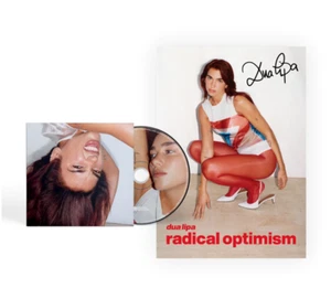 New ListingDua Lipa - Radical Optimism HMV Cover CD Signed + Poster ✔️✔️