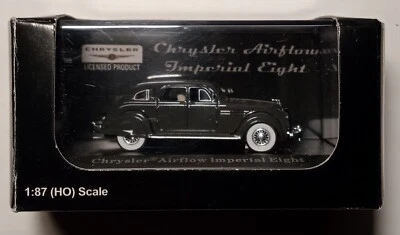 Atlas Masterpiece #87122 1936 Chrysler Airflow Imperial Eight Gunmetal Grey 1/87 - Image 1 of 4