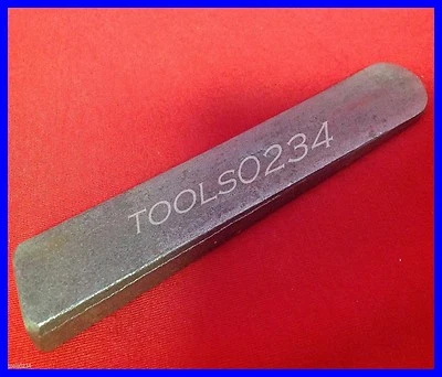 Cuña de acero 6" USA Ajax 882 1" ancho 1/2" grueso Foto 1 de 4