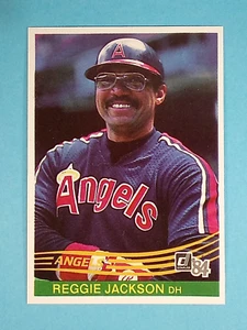 1984 Donruss Reggie Jackson California Angels #57 ⚾ - Picture 1 of 2