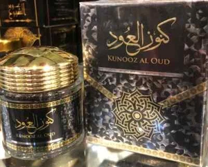 KUNOOZ AL OUD BAKHOUR INCENSE -40 GM-ALMAS PERFUMES بخور كنوز العود / ألماس - Picture 1 of 4